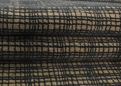 8x10 Tan, Black, Color Hand Loomed  Wool & Jute Modern & Contemporary Oriental Rug