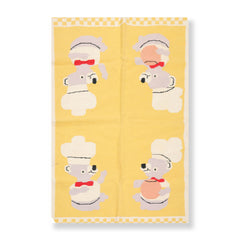 4x6 Yellow, Beige, Lavender Color Hand Woven Cartoon Theme 100% Wool Traditional-Persian/Oriental Oriental Rug