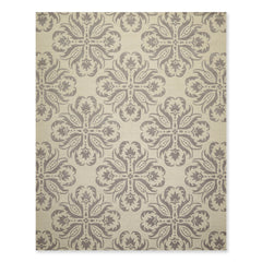 8x10 Beige, , Color Hand Tufted All-Over 100% Wool Transitional Oriental Rug