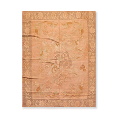 5x7 Rust, Brown, Gray Color Hand Knotted All-Over 100% Wool Traditional-Persian/Oriental Oriental Rug