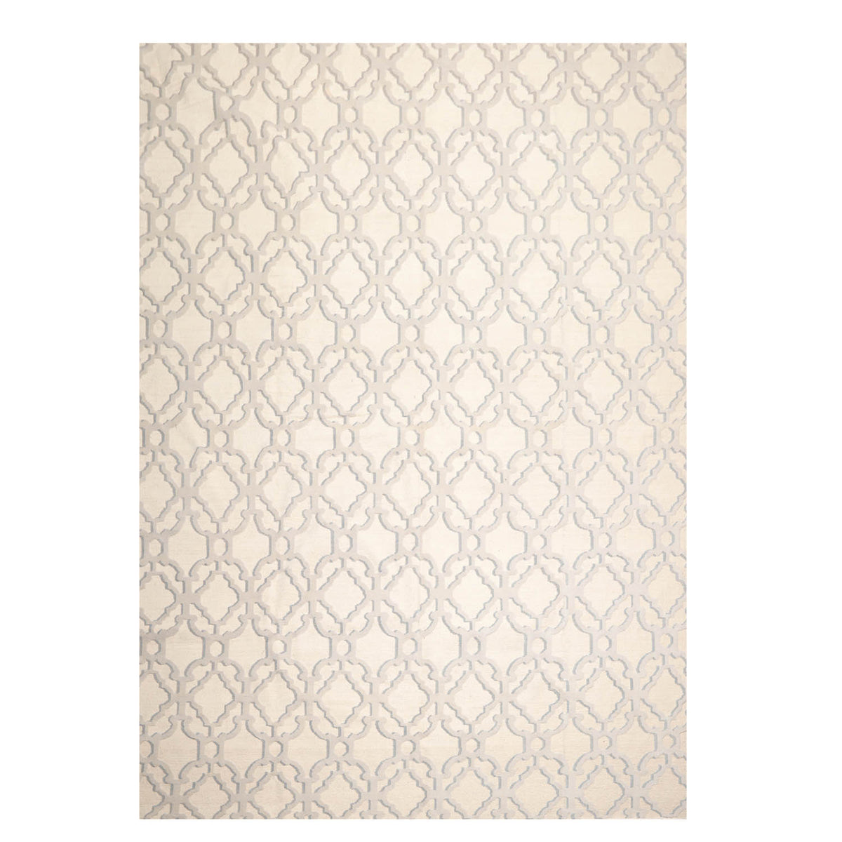 9x12 Gray, Slate, Color Hand Knotted All-Over 100% Wool Modern Oriental Rug