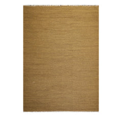 8x10 Olive Green, , Color Hand Knotted All-Over 100% Wool Modern Oriental Rug