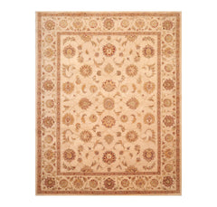 8x10 Tan, Brown, Taupe Color Hand Tufted Oriental 100% Wool Traditional-Persian/Oriental Oriental Rug