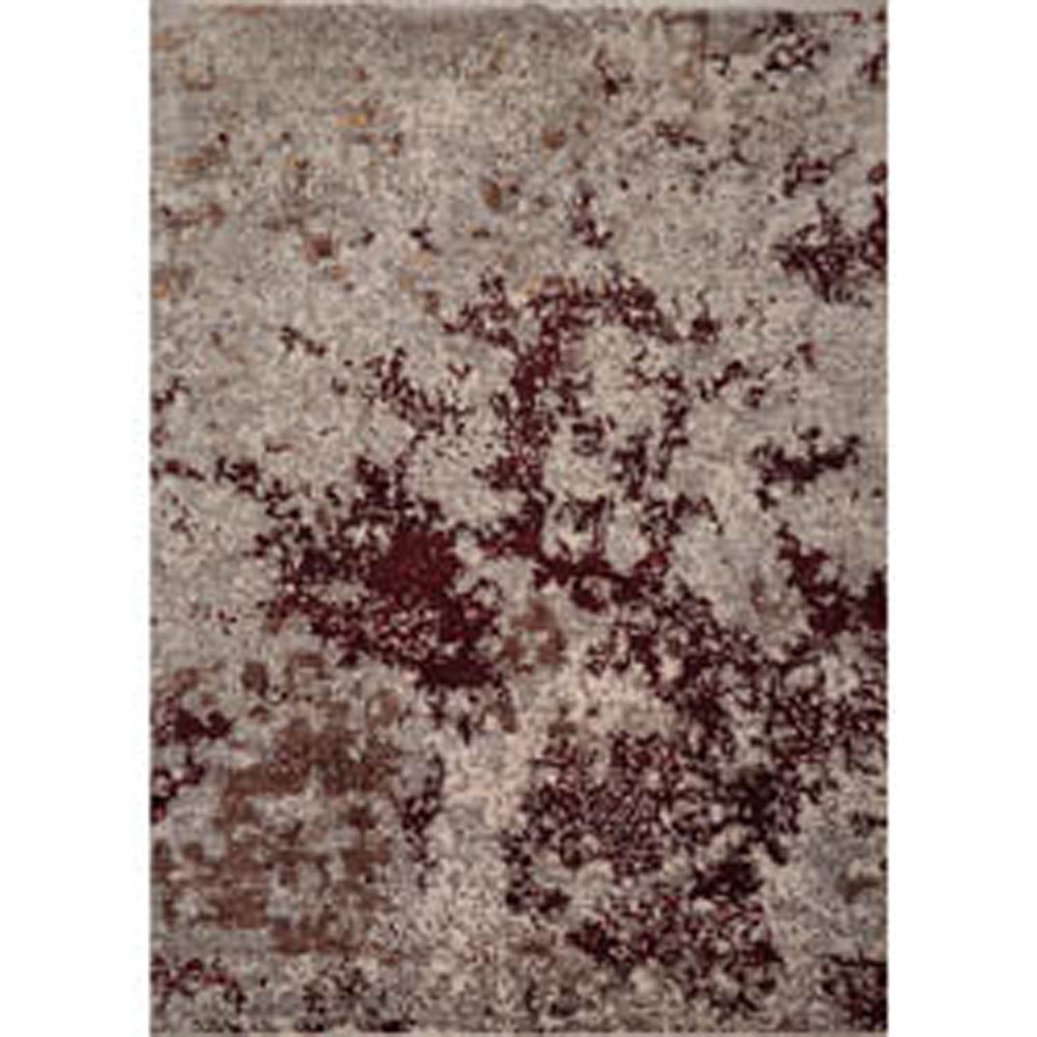 10x14 Brown, Beige, Wine Color Hand Knotted All-Over 100% Wool Modern Oriental Rug