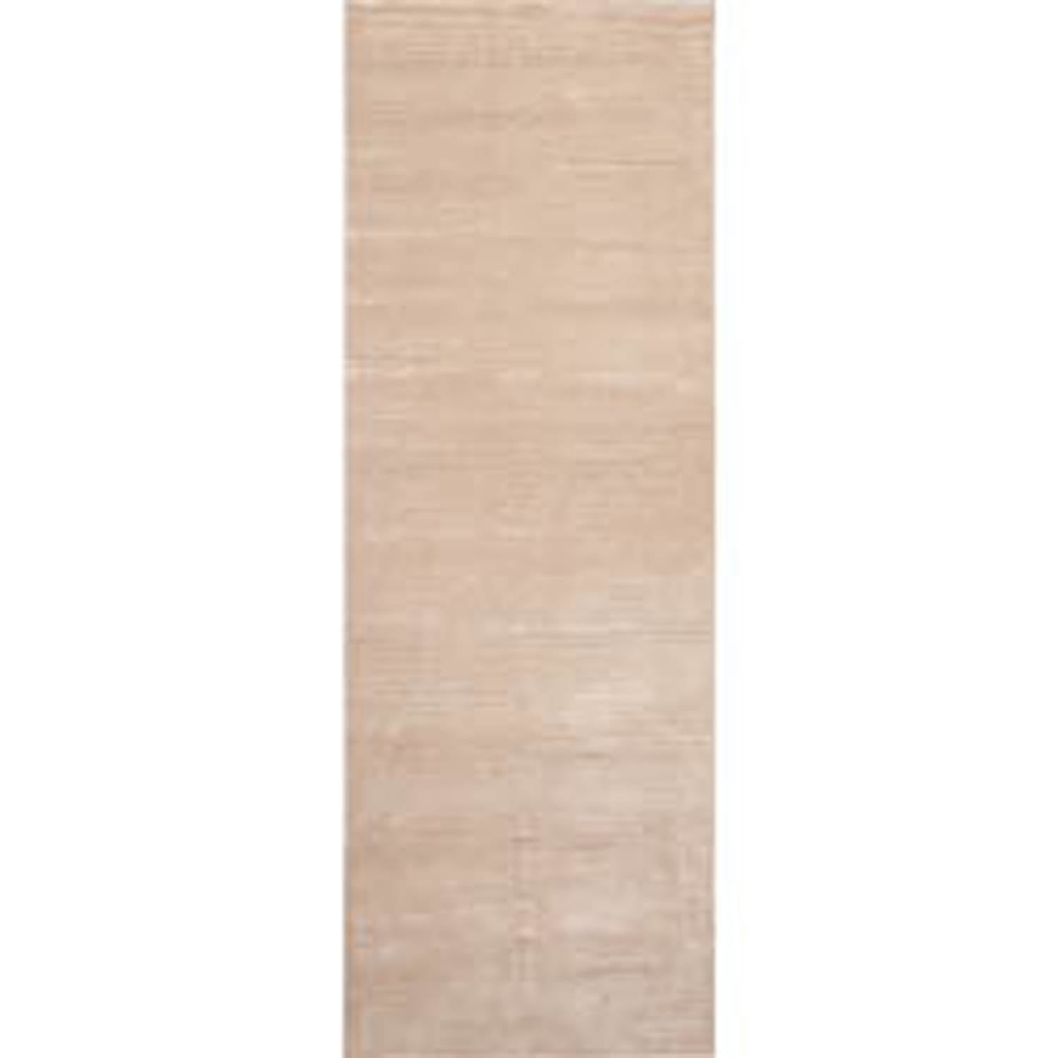 Runner Tone on Tone Beige, , Color Hand Knotted All-Over 100% Wool Modern Oriental Rug