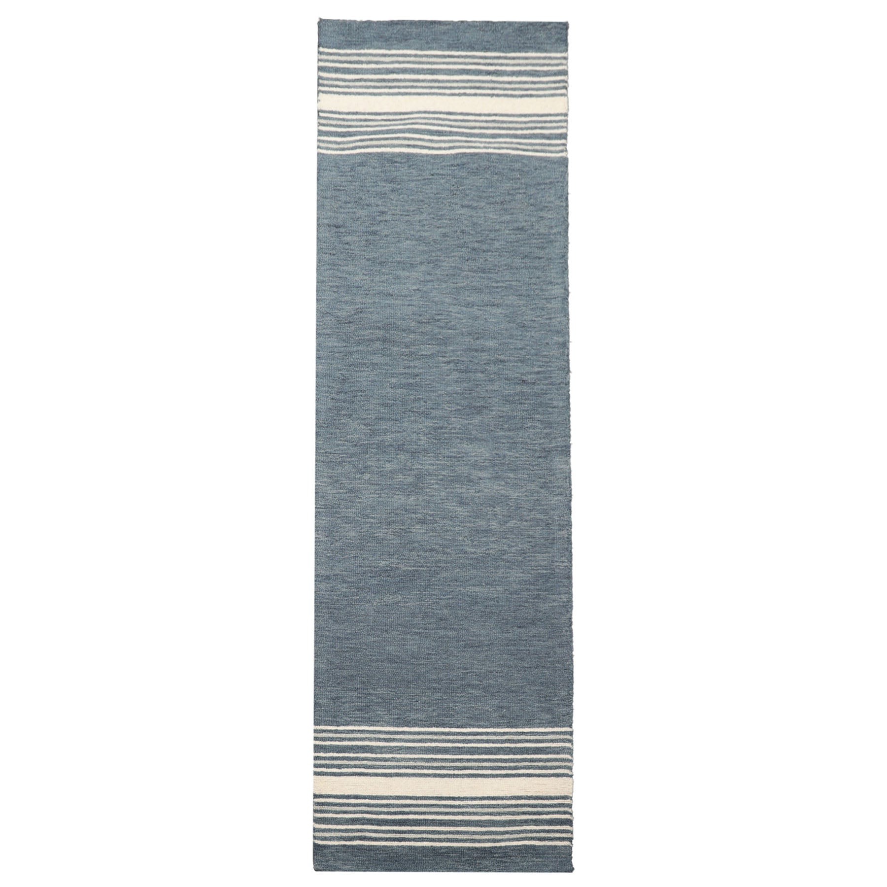 Multi Size Gray Ivory Color Hand Tufted Geometric Wool Modern Oriental Rug