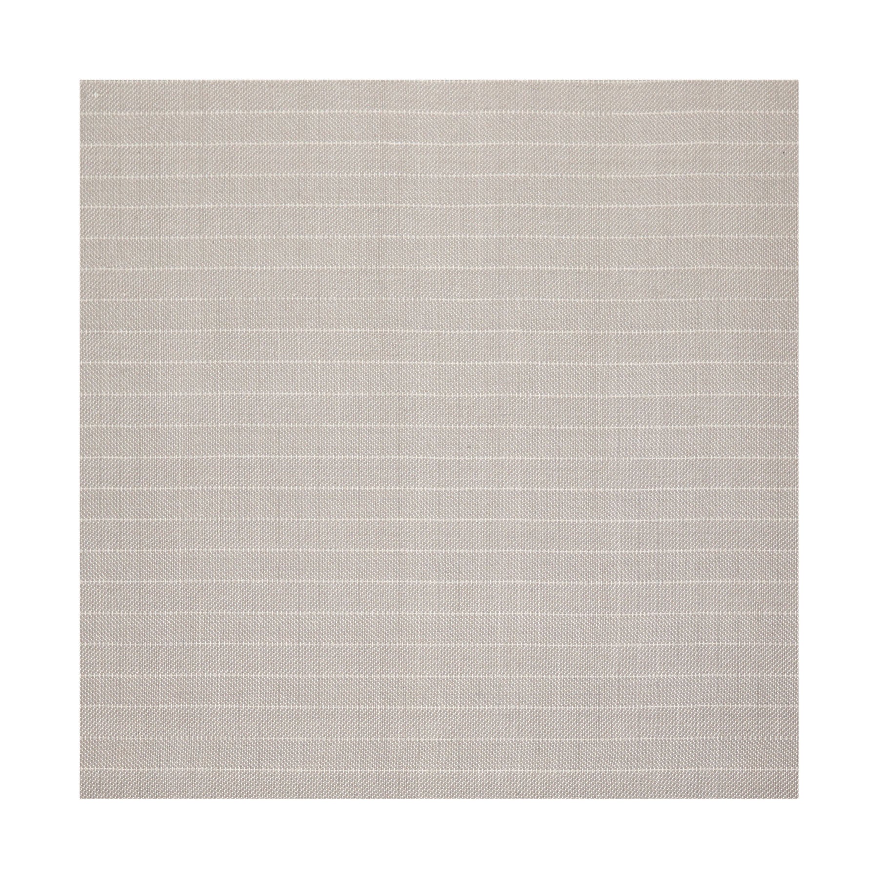 Square Gray Ivory Color Hand Woven Herringbone New Zealand Wool Contemporary Oriental Rug