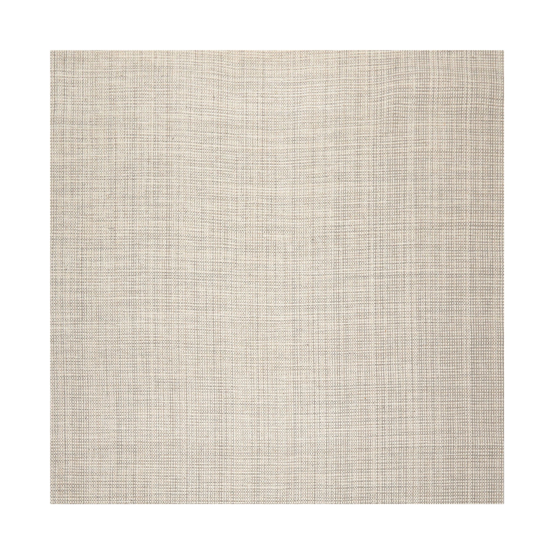 Square Beige Gray Color Hand Woven Textured New Zealand Wool Contemporary Oriental Rug