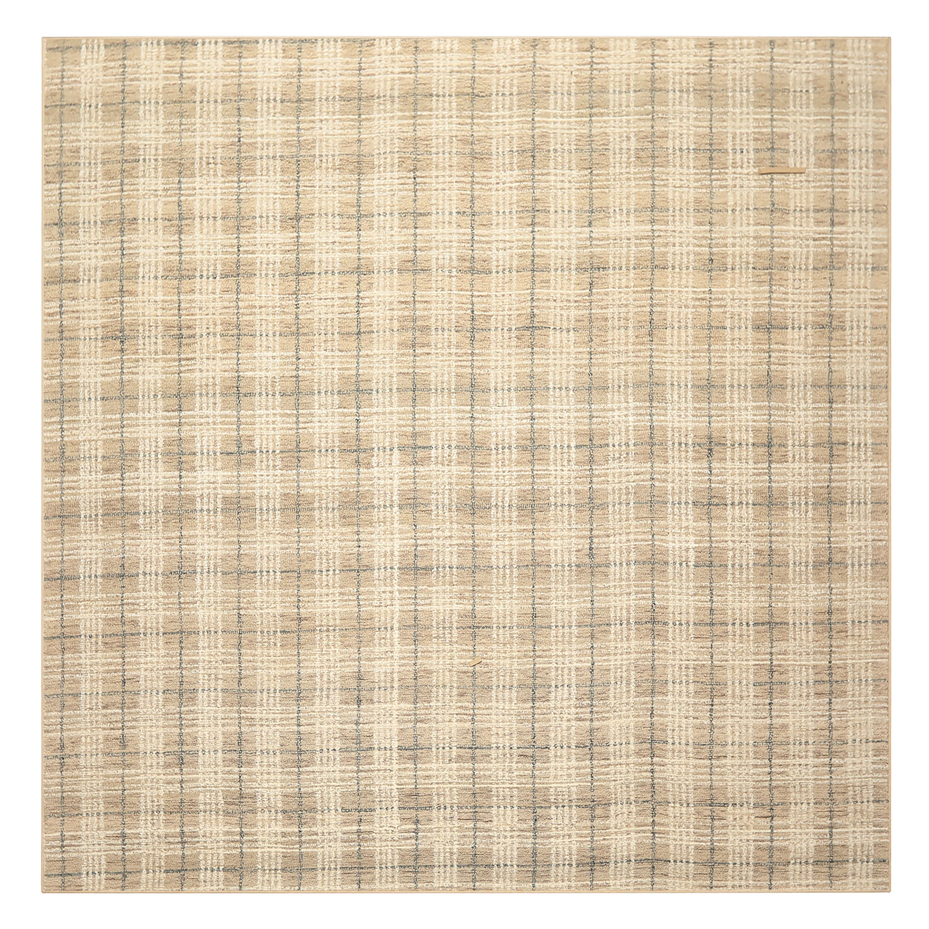Multi Size Taupe Ivory Teal Color Hand Loomed  Wool Contemporary Oriental Rug