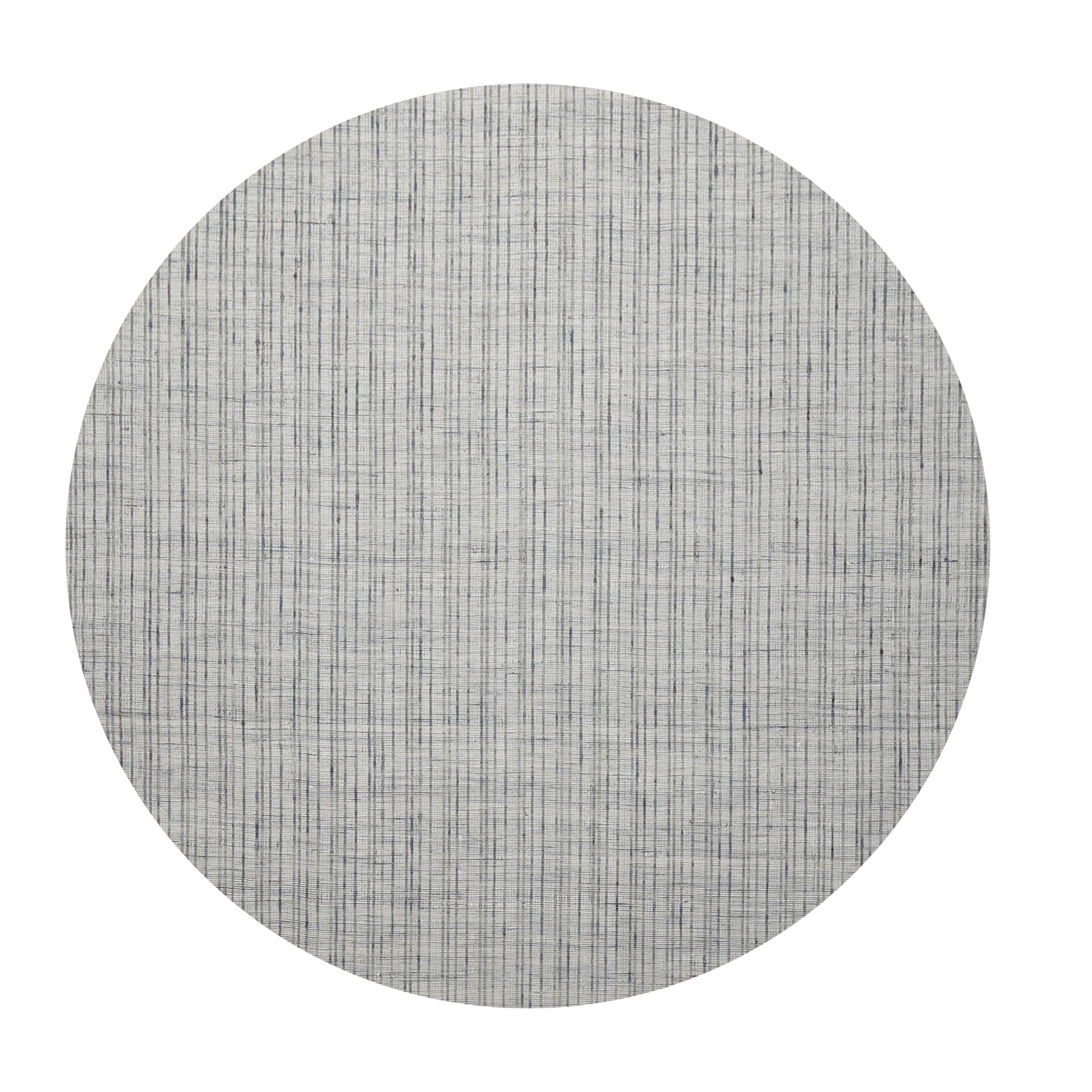 Multi Size Silver Gray Slate Color Hand Woven Flatweave Wool and Polyster Modern Oriental Rug