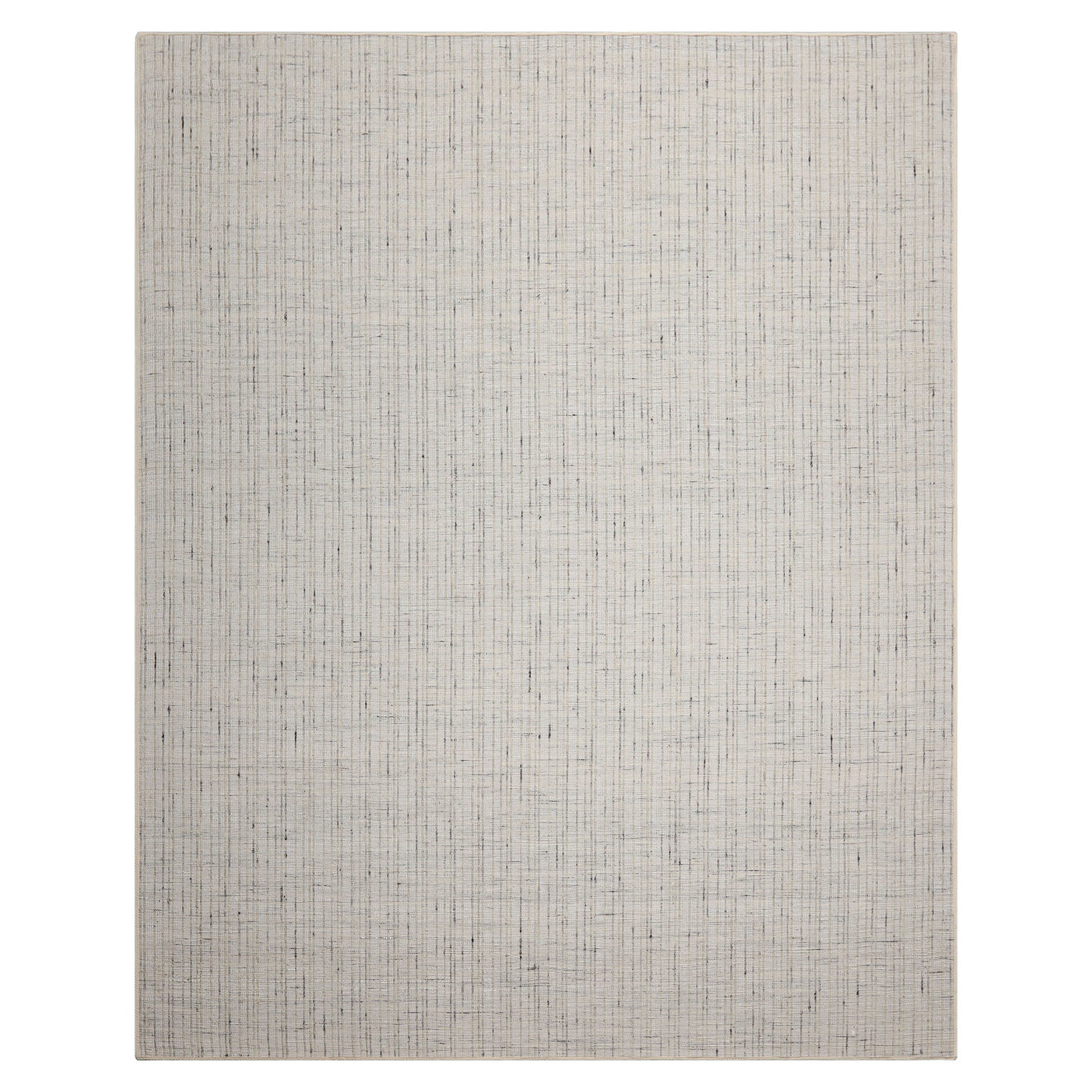 Multi Size Ivory  Gray Beige Color Hand Loomed Flatweave Wool and Polyster Modern Oriental Rug
