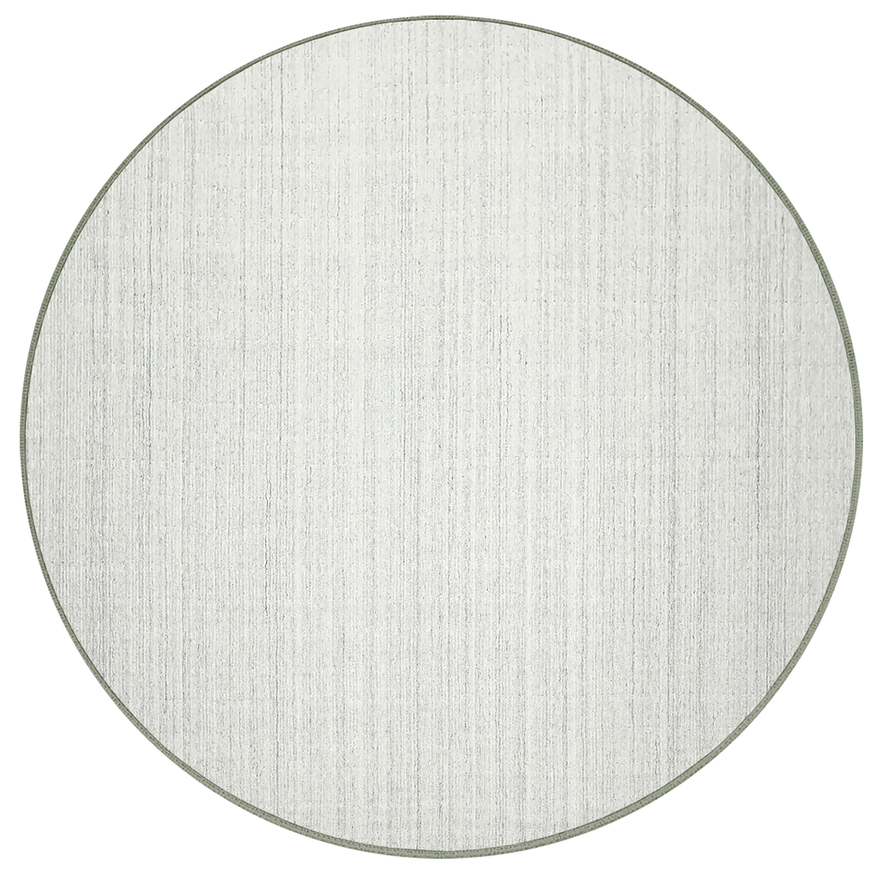 Multi Size Tone on Tone Gray Color Hand Loomed  Wool Contemporary Oriental Rug