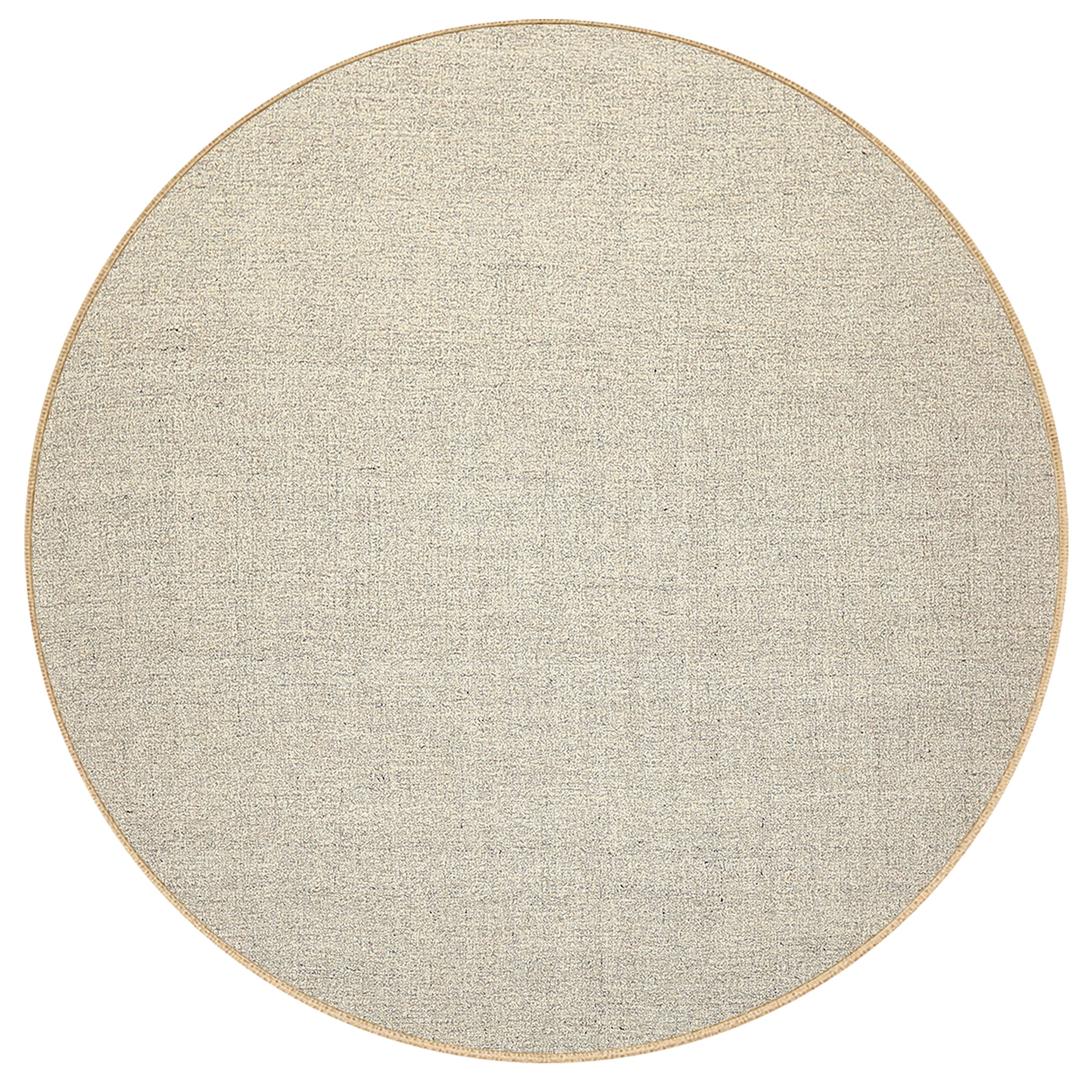 Multi Size Ivory Gray Color Hand Loomed  Wool Contemporary Oriental Rug