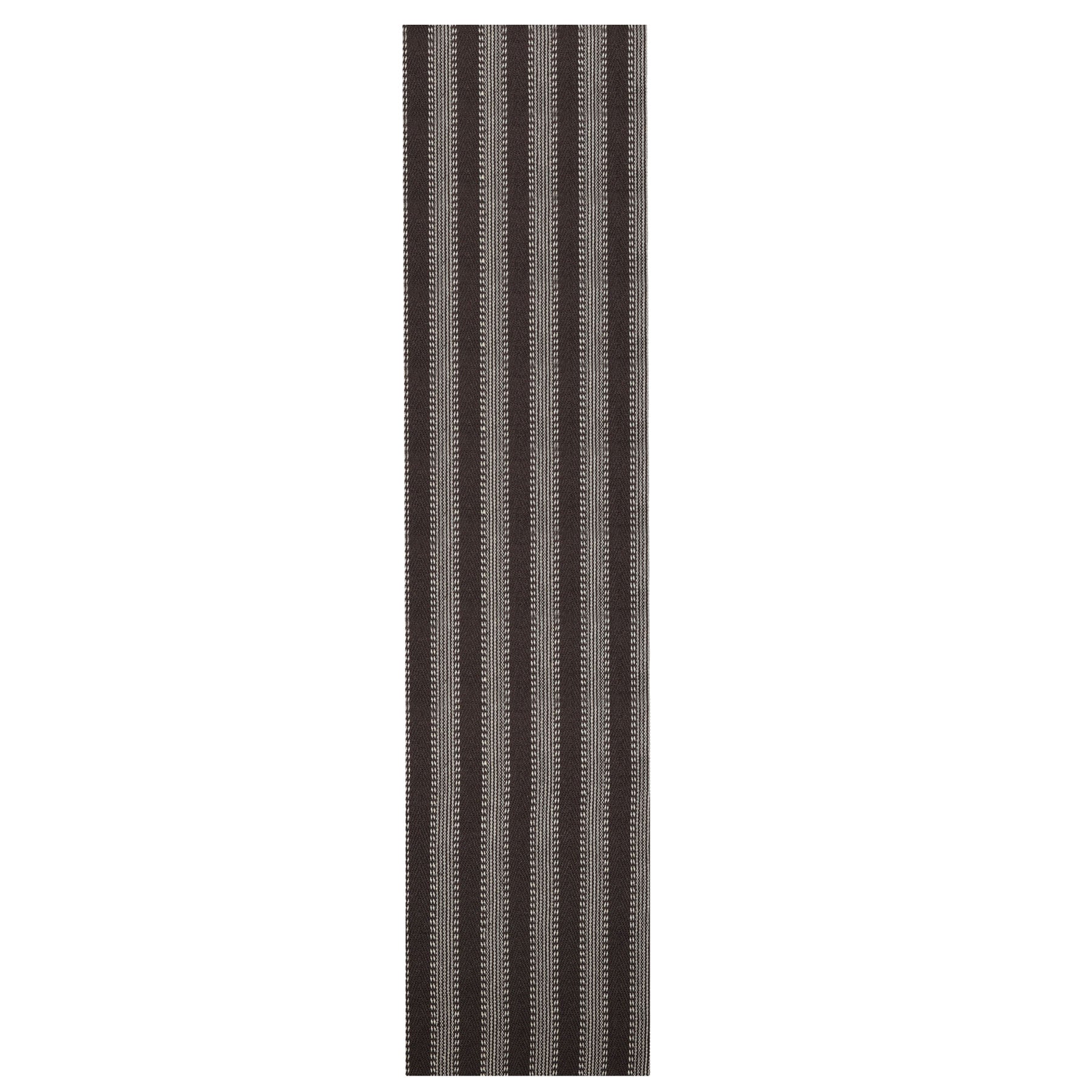 Multi Size Chocolate Ivory Color Hand Woven Flatweave Wool Modern Oriental Rug