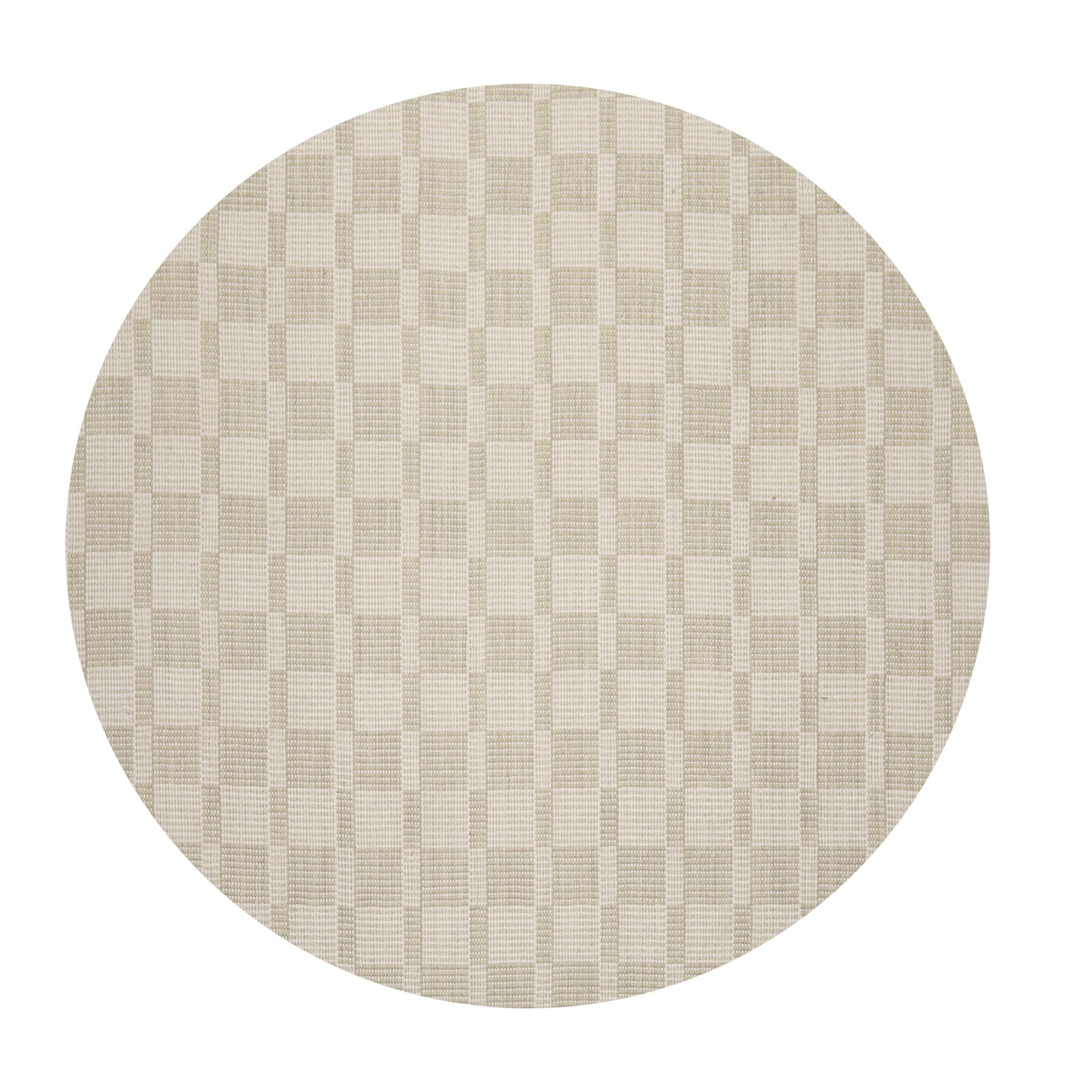 Multi Size Green White Color Hand Loomed Flatweave Wool Modern Oriental Rug
