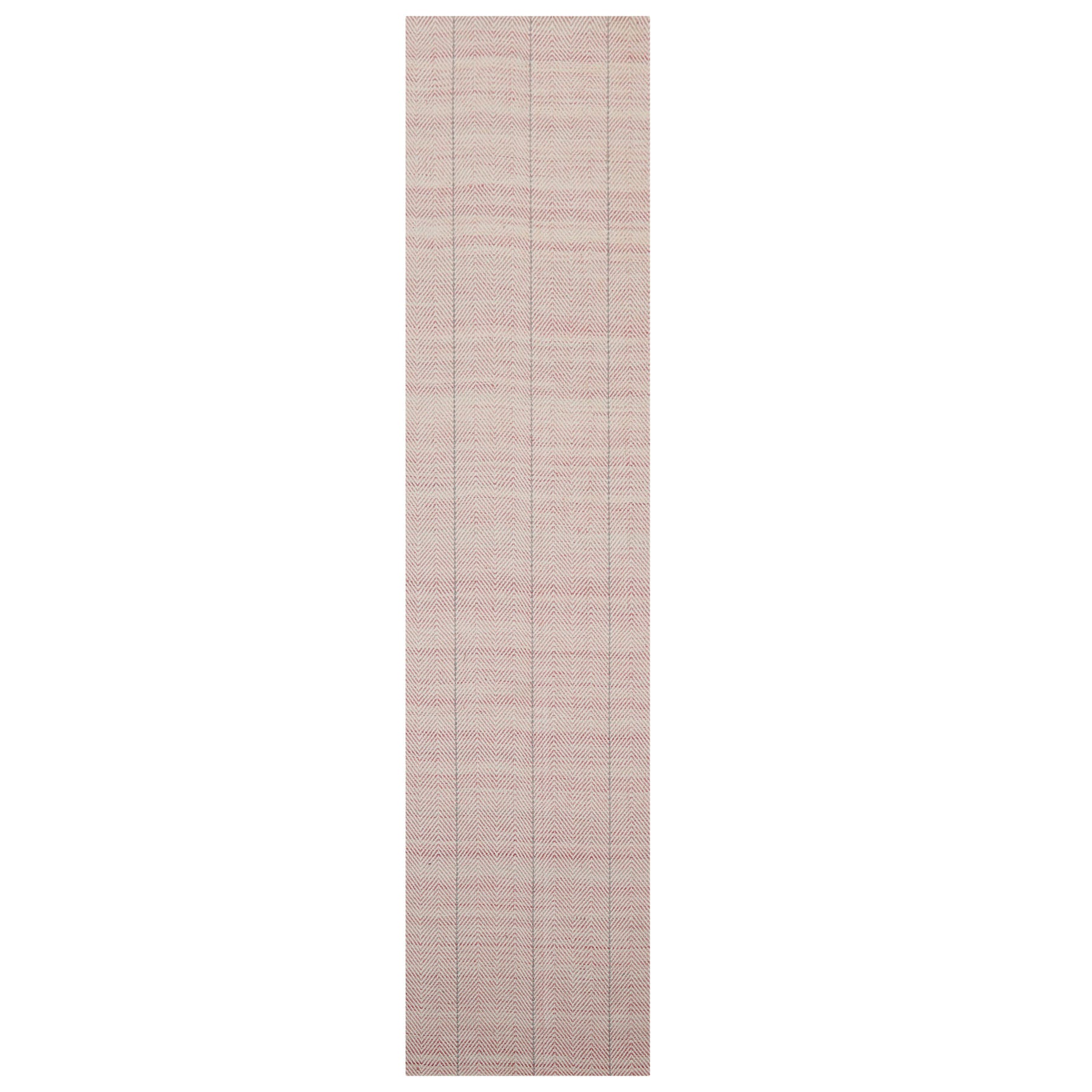 Multi Size Blush Ivory Gray Color Hand Loomed Flatweave Wool Modern Oriental Rug