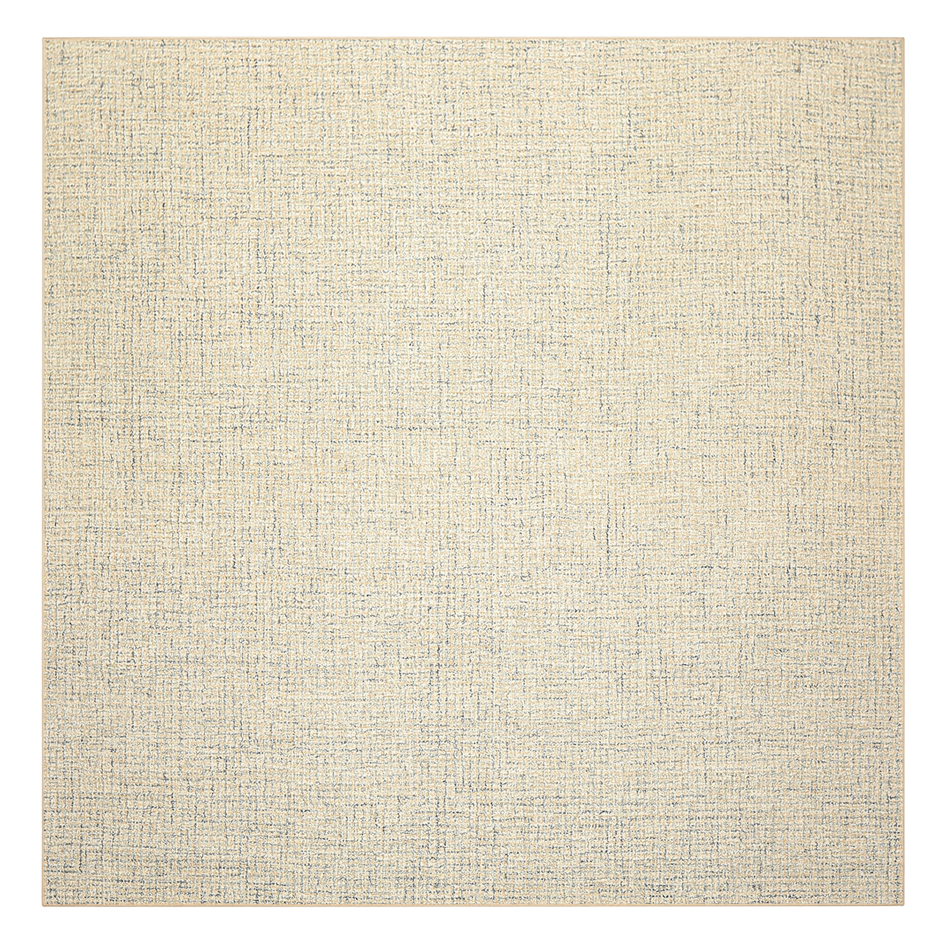Multi Size Ivory Beige Blue Color Hand Loomed  Wool Contemporary Oriental Rug
