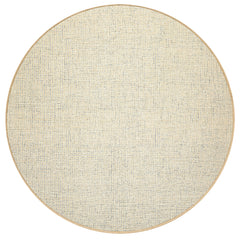 Multi Size Ivory Beige Blue Color Hand Loomed  Wool Contemporary Oriental Rug
