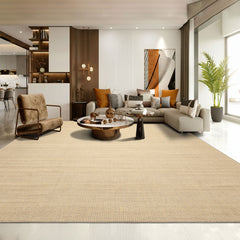 Multi Size Ivory Gray Color Hand Loomed Berber Wool Contemporary Oriental Rug