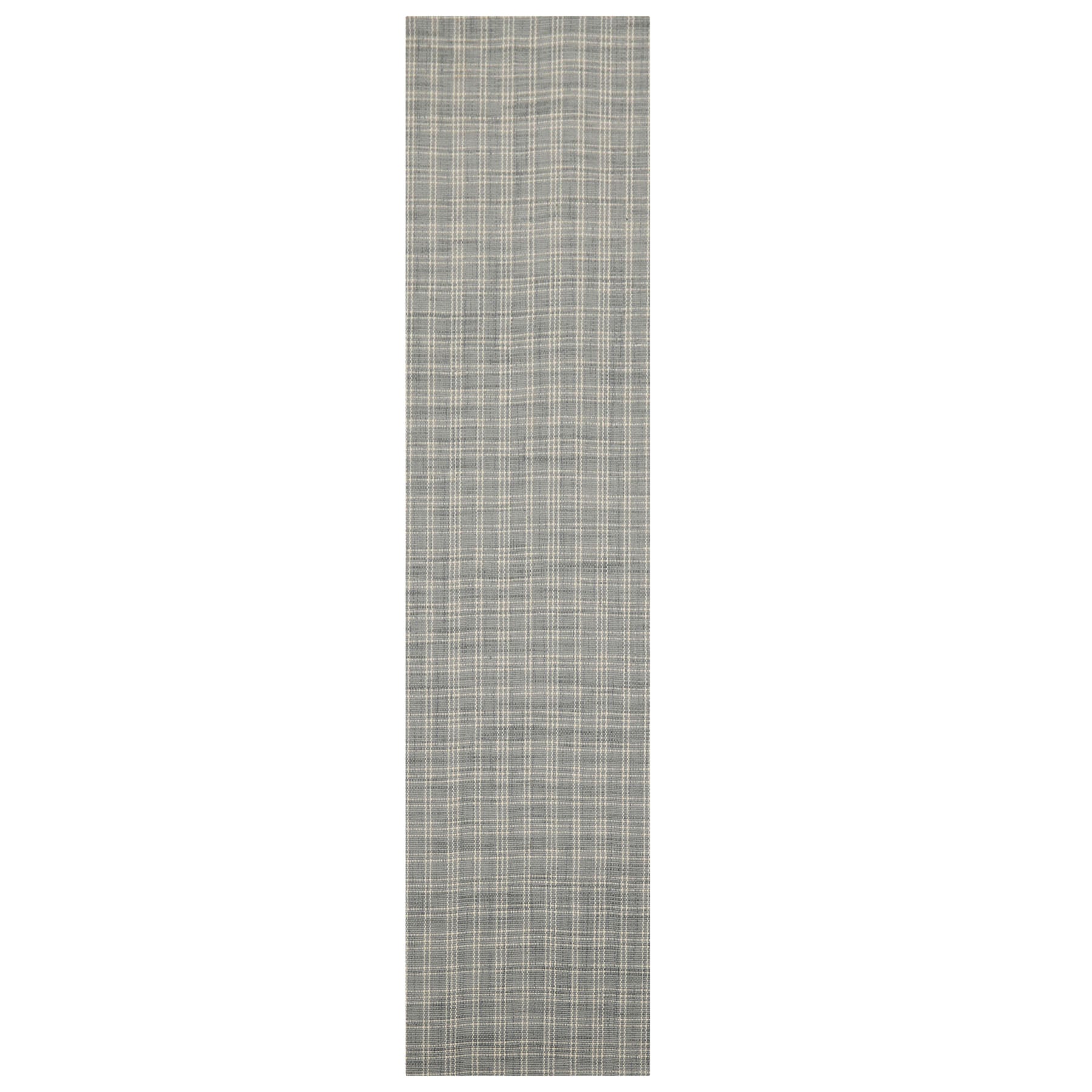 Multi Size Slate Ivory Color Hand Woven Flatweave Wool Modern Oriental Rug
