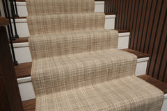 Handmade Wool Hallway Runner Rug – Custom Length Stair Rug, 31-Inch Wide, Up to 40 Feet Long