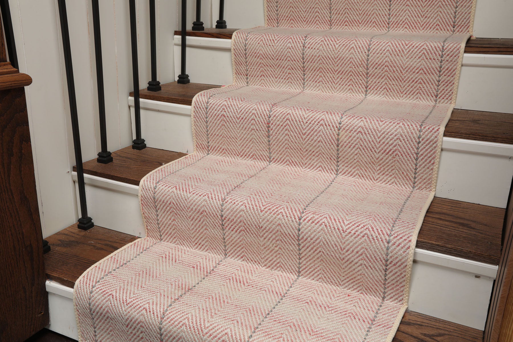 Handmade Wool Hallway Runner Rug – Custom Length Stair Rug, 31-Inch Wide, Up to 40 Feet Long