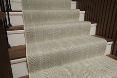 Handmade Wool Hallway Runner Rug – Custom Length Stair Rug, 31-Inch Wide, Up to 40 Feet Long