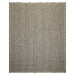 8x10 Taupe, Gray, Color Hand Woven Flatweave Wool Modern & Contemporary Oriental Rug