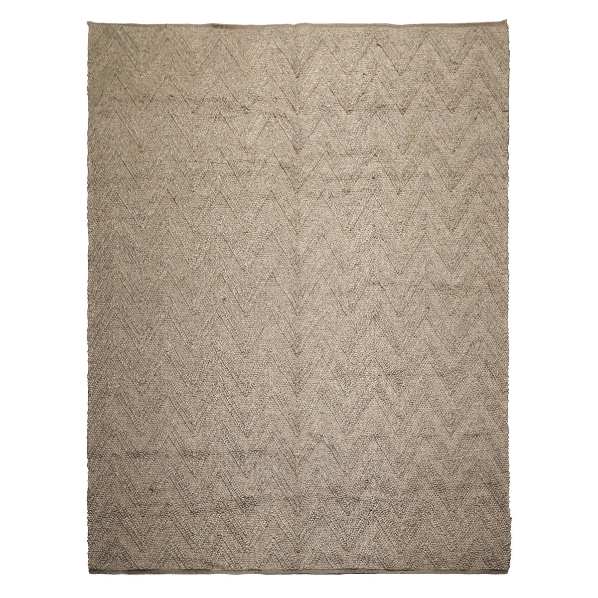 9x12 Tone on Tone Mocha, , Color Hand Knotted Tibetan Wool Modern & Contemporary Oriental Rug