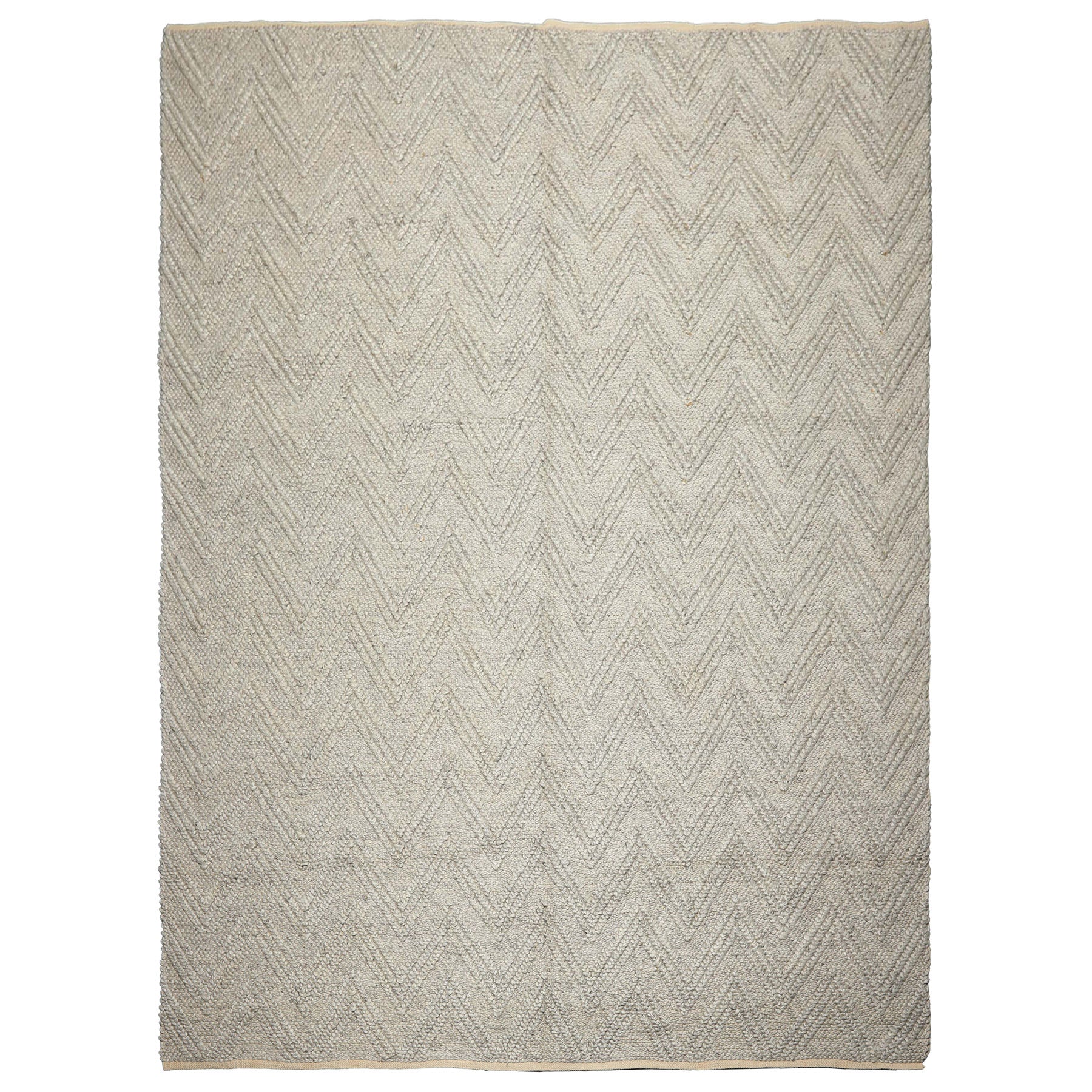 9x12 Tone on Tone Silver, Gray, Color Hand Knotted Tibetan Wool Modern & Contemporary Oriental Rug