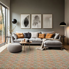 Multi Size Light gold Black Ivory Color Hand Woven  Wool Modern & Contemporary Oriental Rug