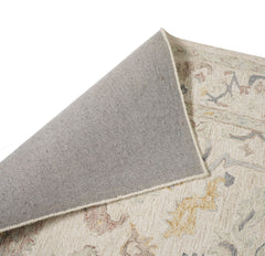 Multi Size Beige Gray Mint Color Hand Loomed  Wool  Oriental Rug