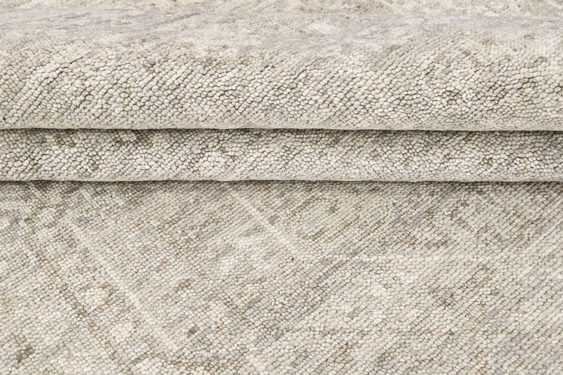 Beige 7'8''x9'9'' Oushak Traditional Hand Knotted Wool Oriental Area Rug