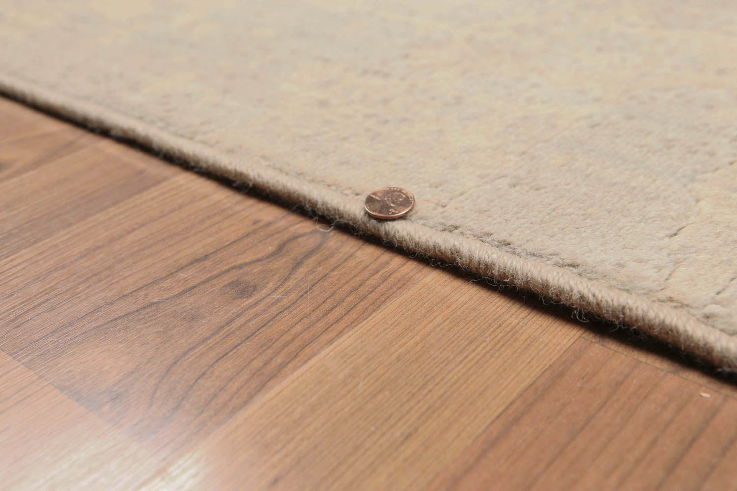 5x7 Gray, Beige, Color Hand Knotted All-Over 100% Wool Contemporary Oriental Rug