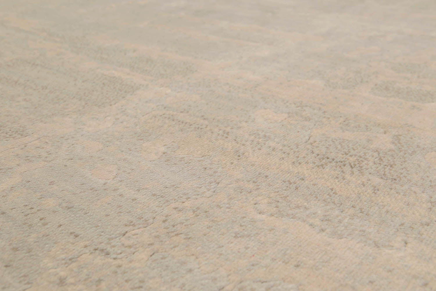 5x7 Gray, Beige, Color Hand Knotted All-Over 100% Wool Contemporary Oriental Rug