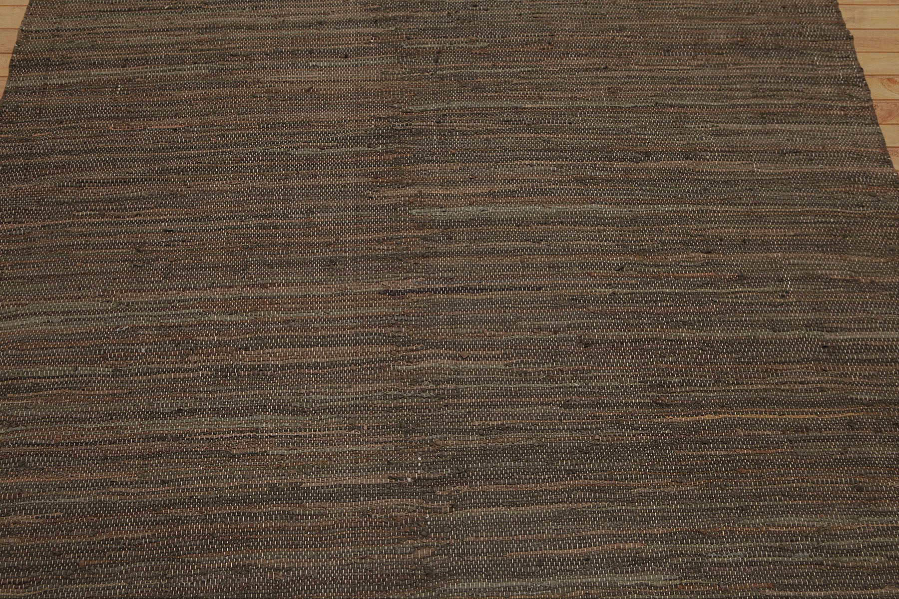 6x9 Charcoal, Gray, Olive Color Hand Woven  100% Wool Contemporary Oriental Rug