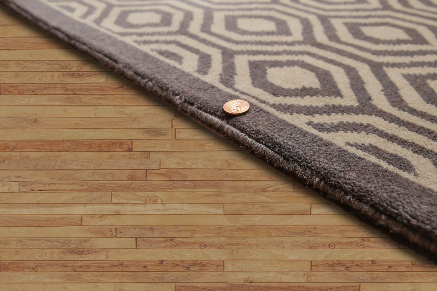 9x12 Gray, dark Grey, Color Hand Knotted All-Over 100% Wool Contemporary Oriental Rug