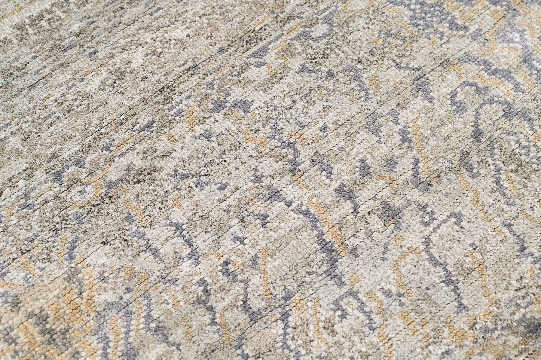 Celedon 2'3''x9'11'' Oushak Modern Hand Knotted Wool Oriental Area Rug