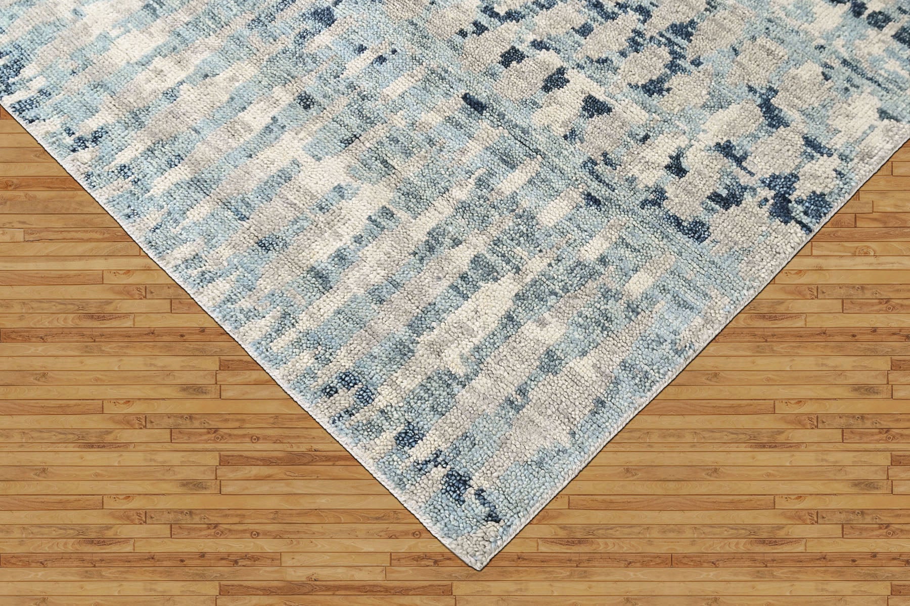 Gray 8'7''x11'10'' Oushak Moroccan Hand Knotted Wool Oriental Area Rug