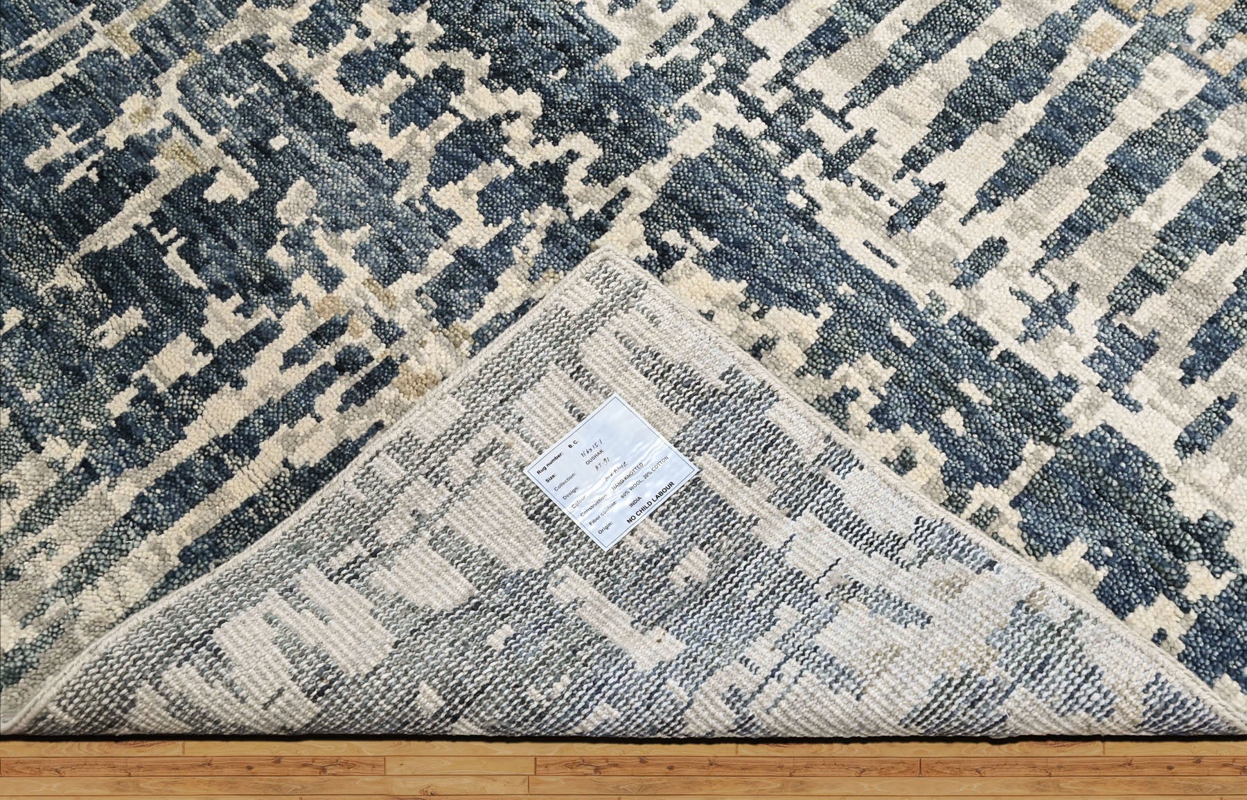 Gray Multi Size Oushak Modern Hand Knotted Wool Oriental Area Rug