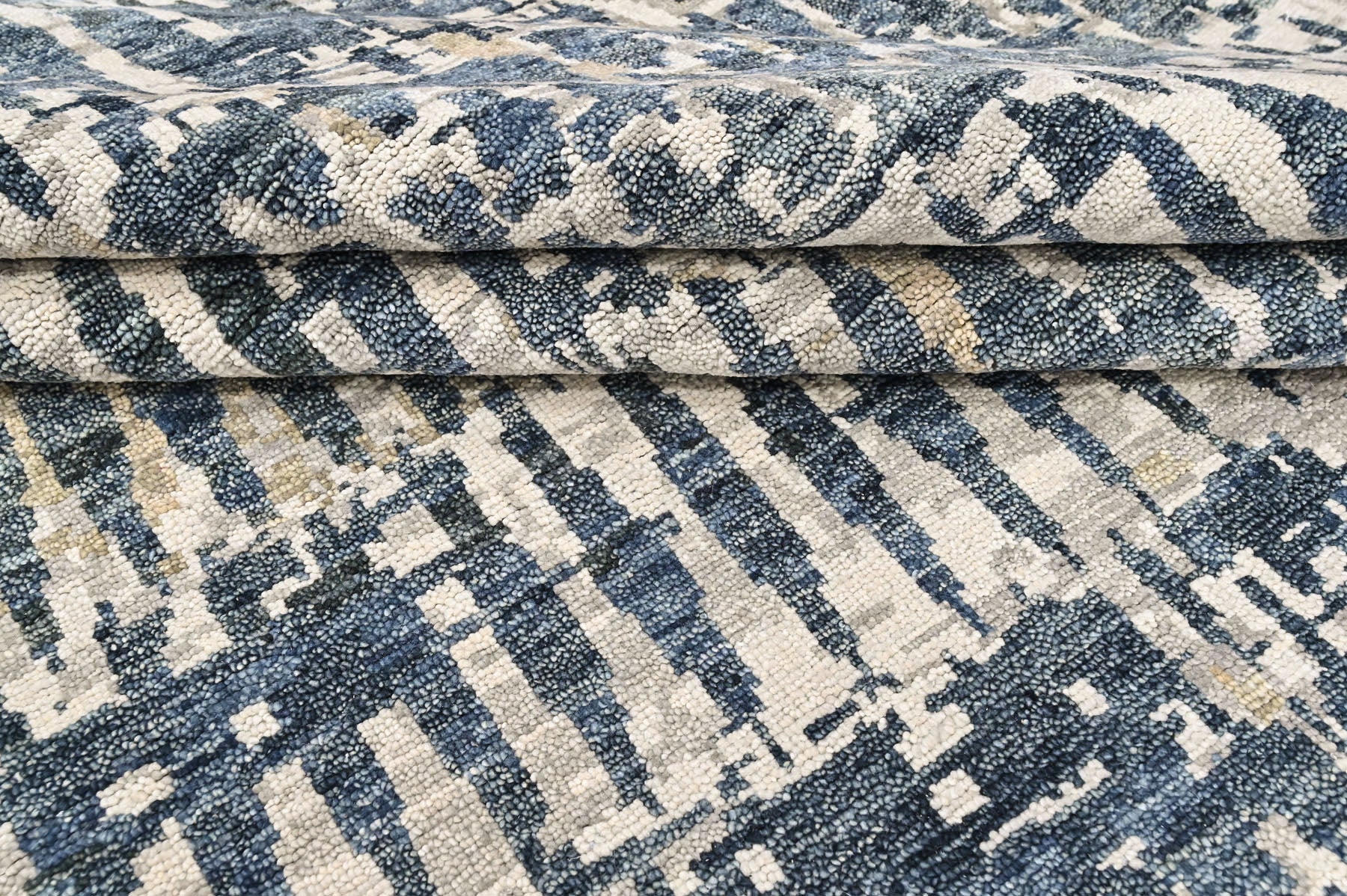 Gray Multi Size Oushak Modern Hand Knotted Wool Oriental Area Rug