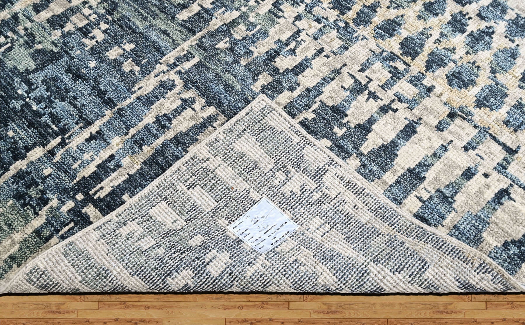 Gray Multi Size Oushak Modern Hand Knotted Wool Oriental Area Rug