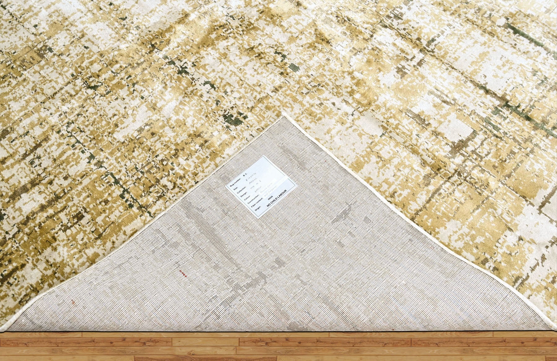 9x12 Beige, Gray, Gold Color Power Loom Oushak Wool Modern Oriental Rug