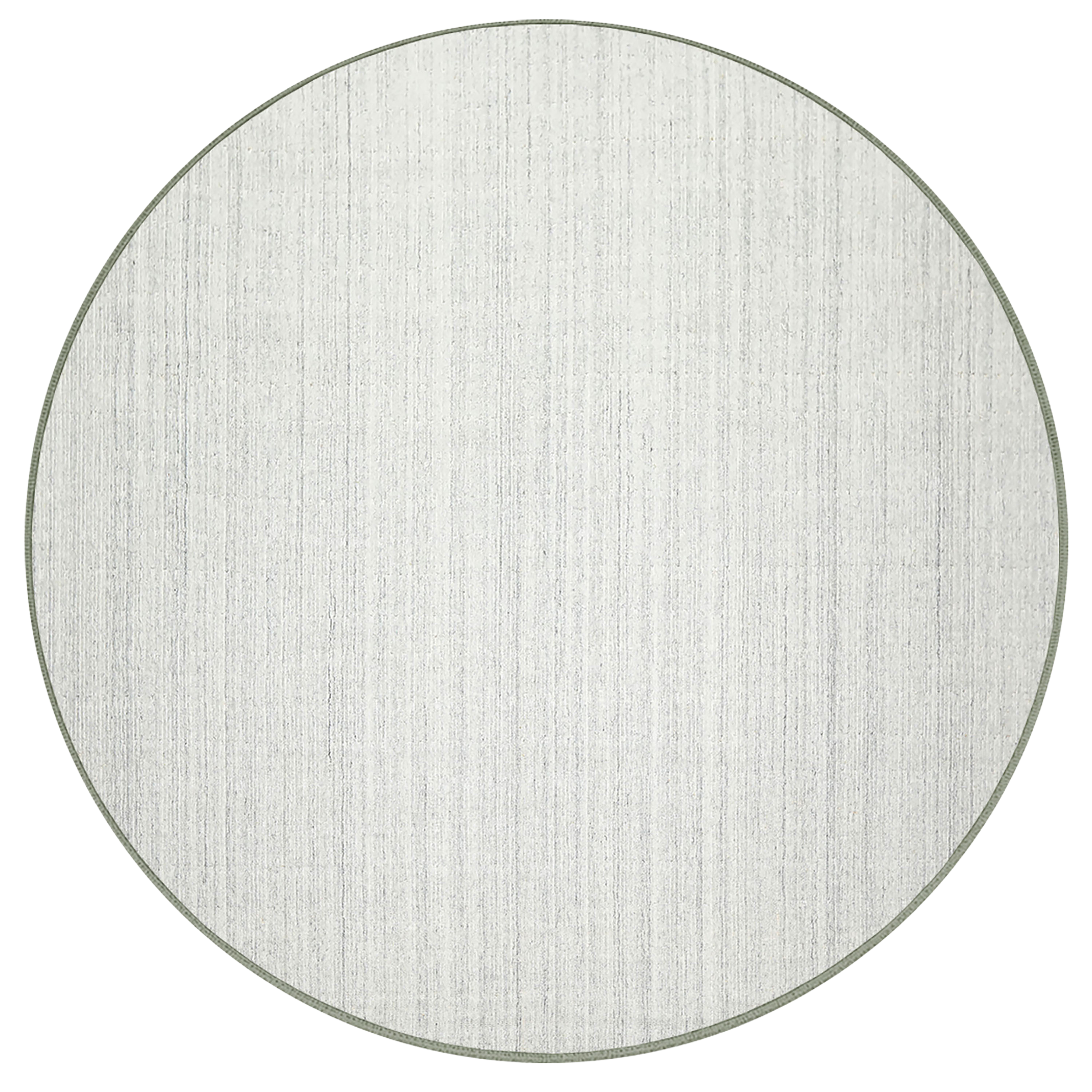 Tone on Tone Gray Multi Size Rug Contemporary Ribbed Texture Hand Loomed Wool Oriental Area Rug