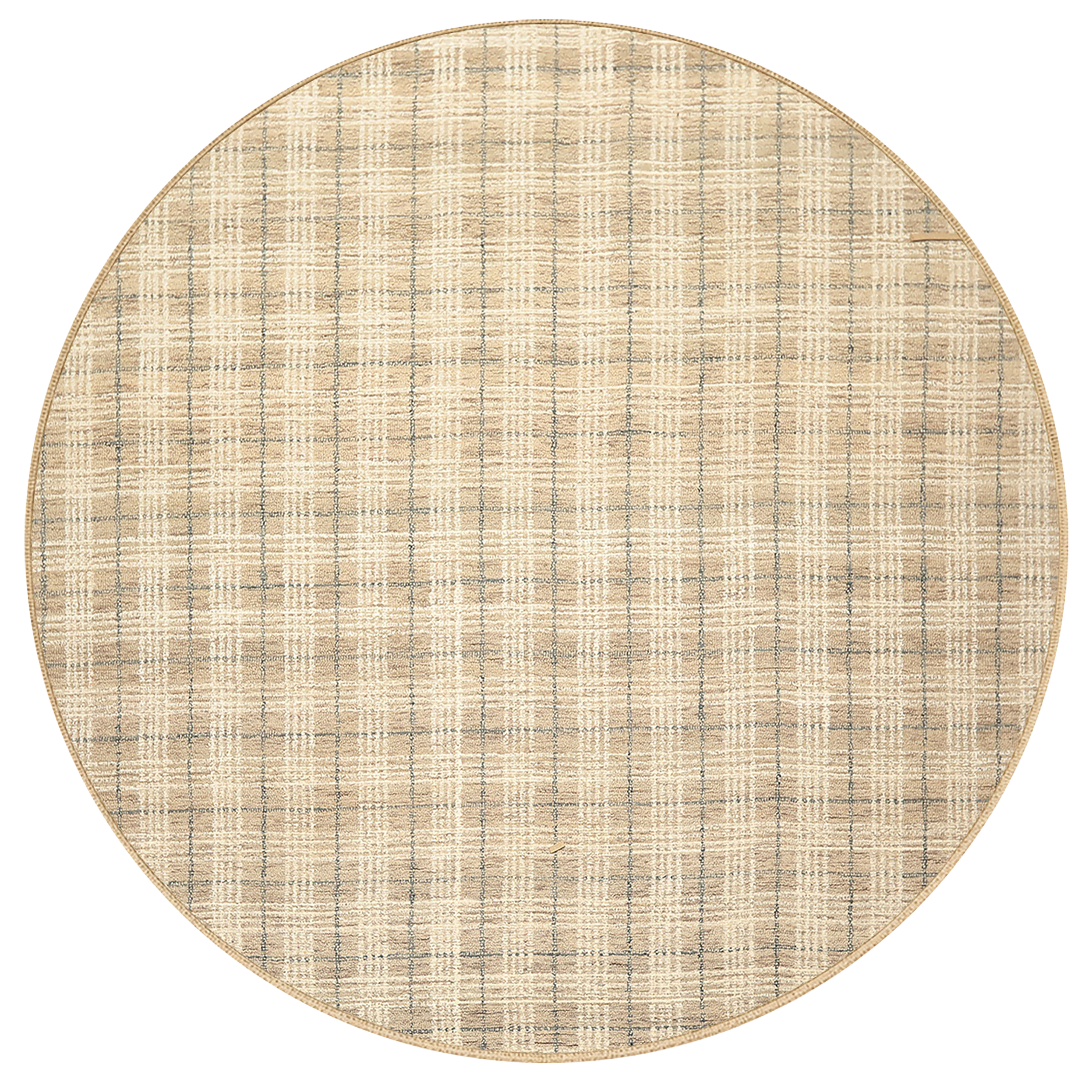 Taupe Ivory Multi Size Rug Contemporary Textured Handmade Hand Loomed Wool Oriental Area Rug
