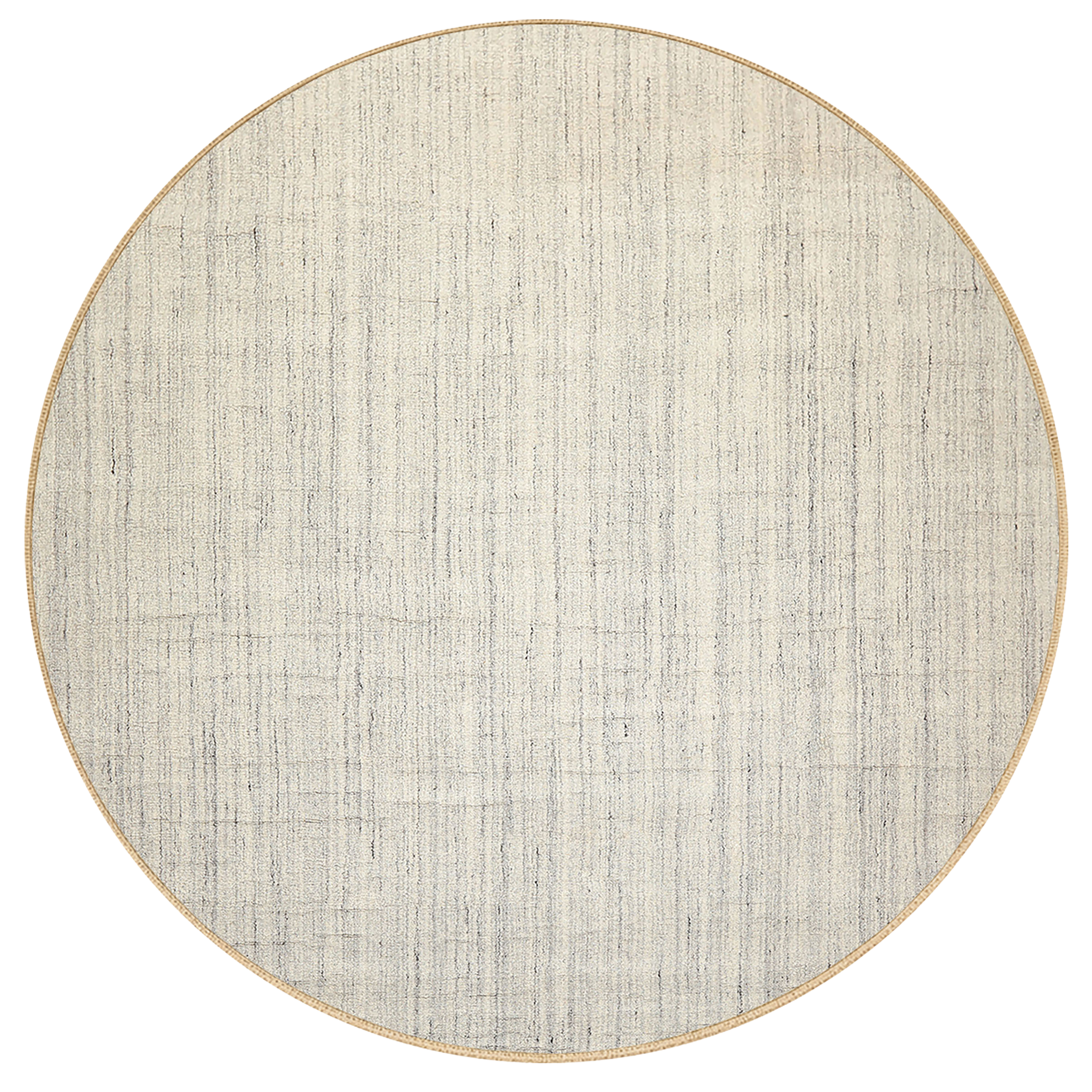 Ivory Gray Multi Size Rug Contemporary Hand Loomed Wool Oriental Area Rug