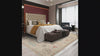 LoomBloom Multi Size Arts & Crafts/Mission Beige Oriental Area Rug with All-Over Oushak Wool Texture