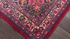 Red 10'4''x15'5'' Tabriz Traditional Medallion Vintage Hand Knotted Wool Oriental Area Rug