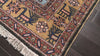Blue 8x11 Kazak Traditional Pictorial Hand Knotted Wool Oriental Area Rug
