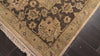 Beige 5'10''x9'1'' Oushak Traditional Botanical Hand Knotted Wool Oriental Area Rug